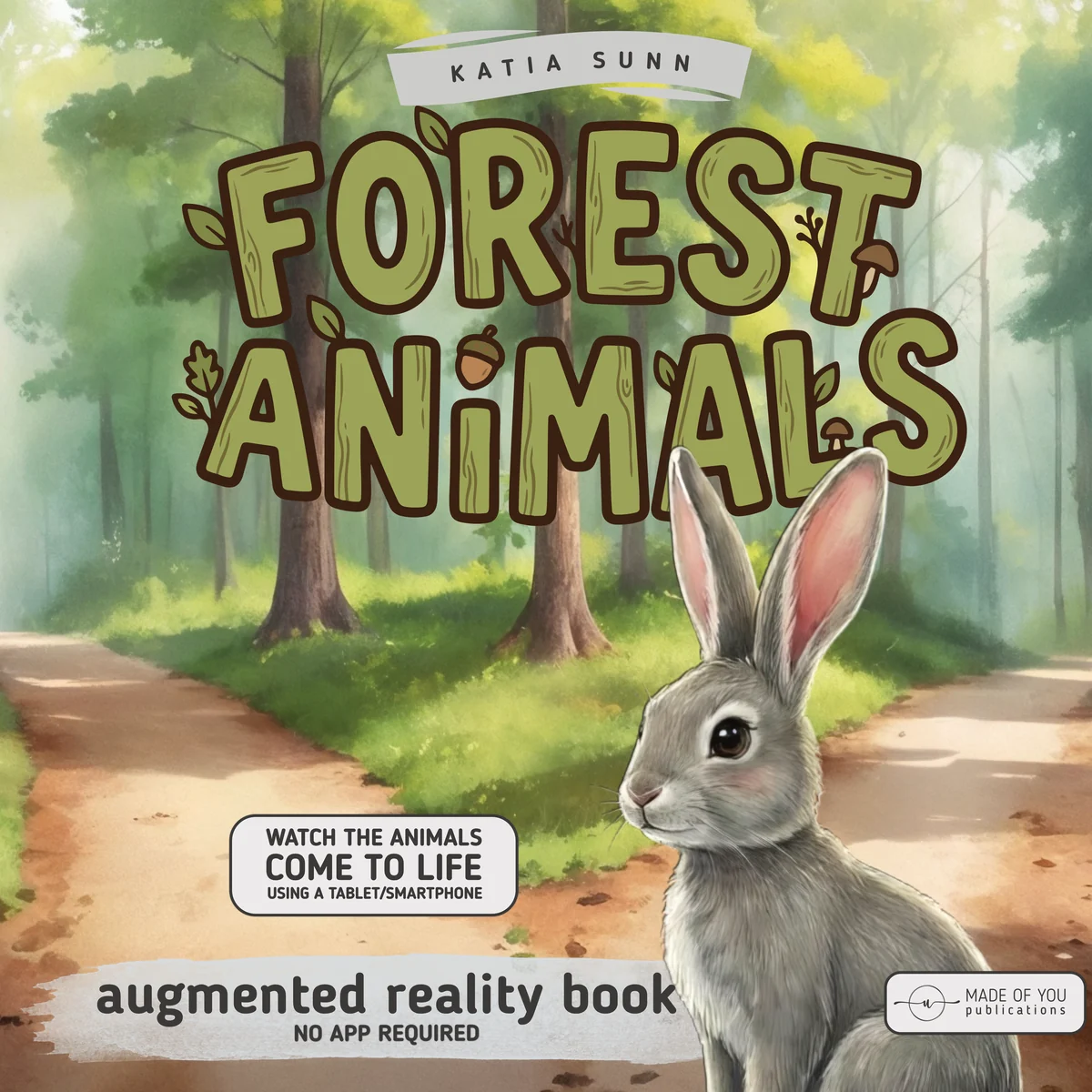 Cover of Forest Animals, a kindness picture book about woodland animals
