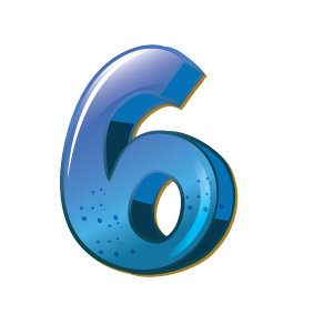 The 6 times table