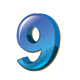 The 9 times table